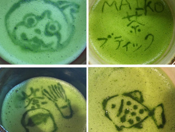 抹茶アート