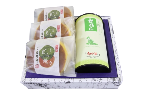 玉露どら焼き 玉露舞妓さん詰合せ